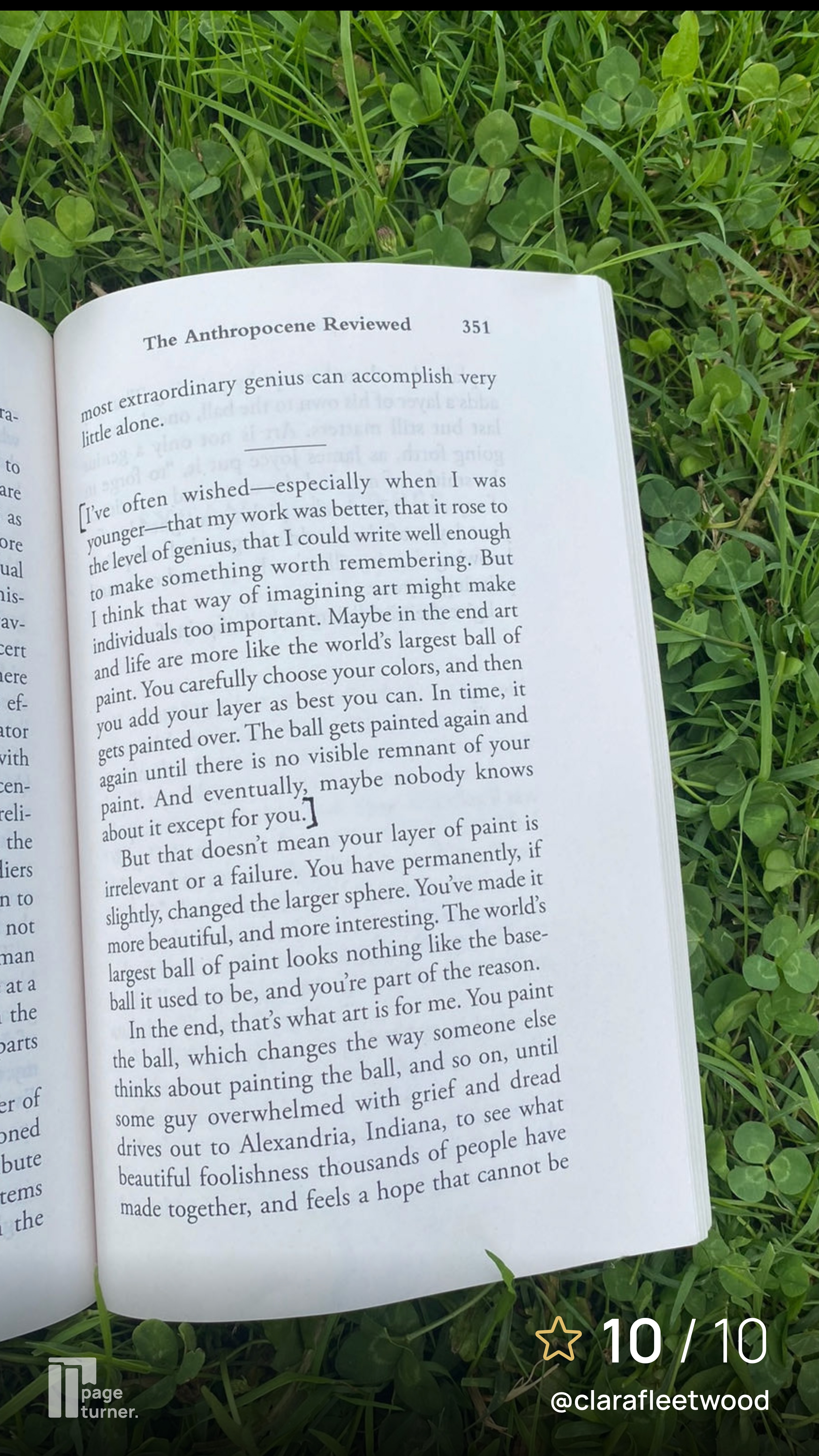 The Anthropocene Reviewed by John Green